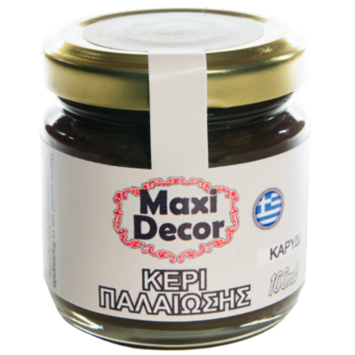 Κερί Παλαίωσης Maxi Decor 100ml Καρυδί_KP22003060